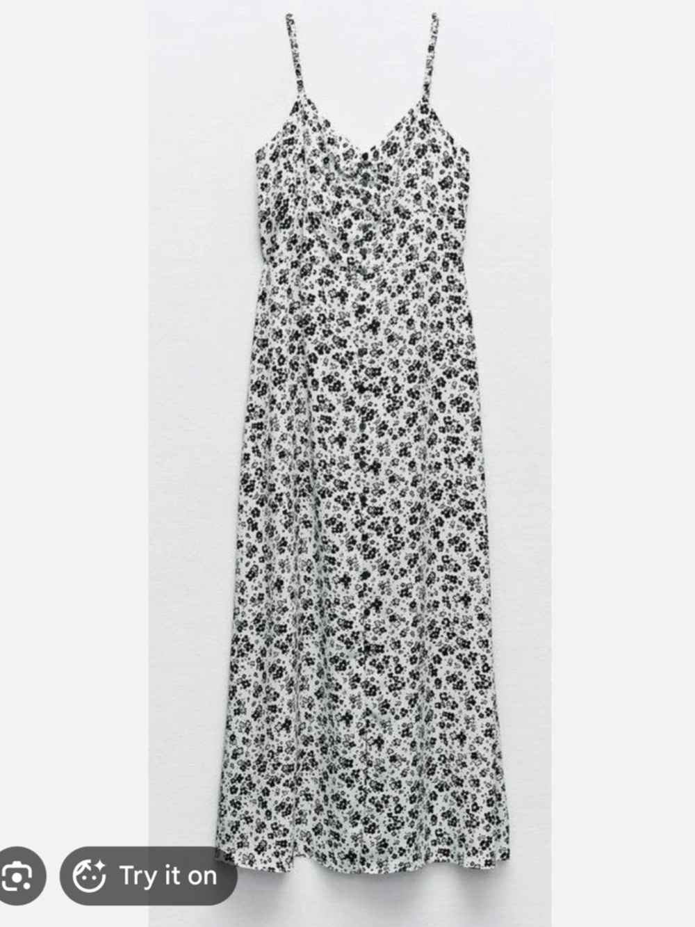 Zara Floral Midi Dress